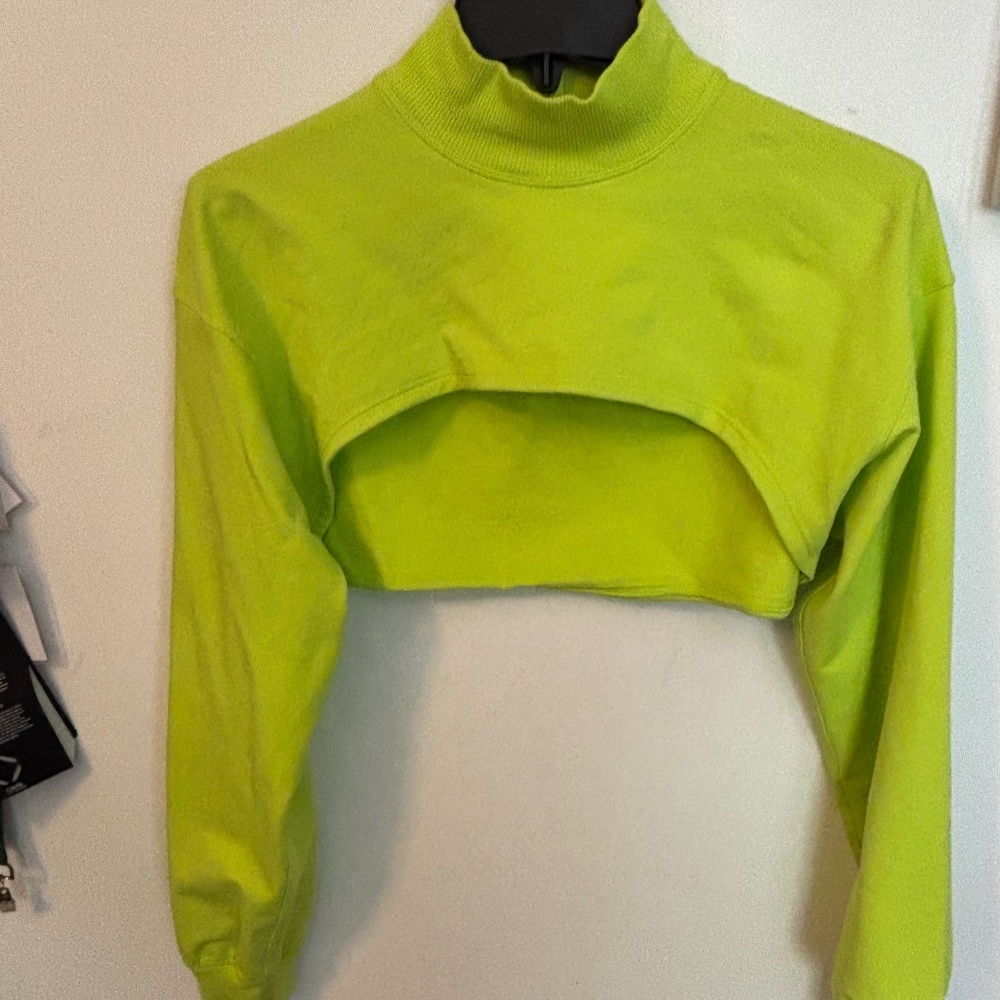 Lululemon crop sweatshirt new